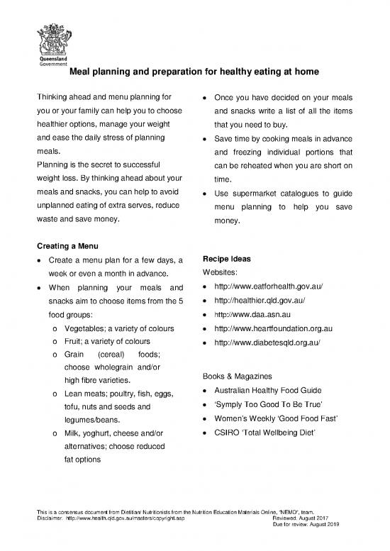 picture1_Healthy Eating Plan Pdf 139254 | Meal Planning & Preparation For Healthy Eating At Home