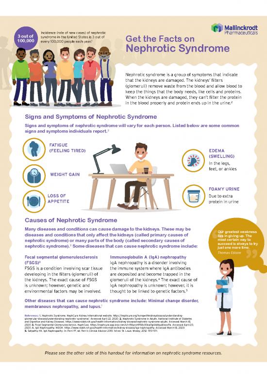picture_Neph   Nephrotic Syndrome Fact Sheet   Get The Facts On Nephrotic Syndrome