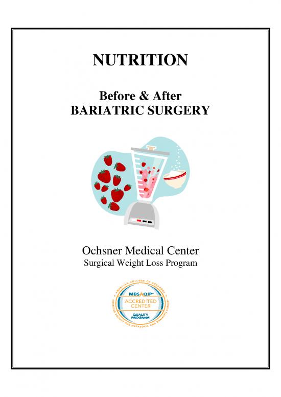 picture_Nutrition In Surgical Patients Pdf 140102 | Nutrition Booklet  March2020