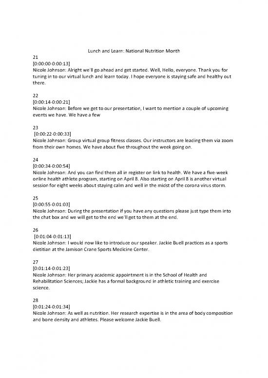picture Staying Healthy With Nutrition Pdf 140301 | Nutrition Month Ll Transcript