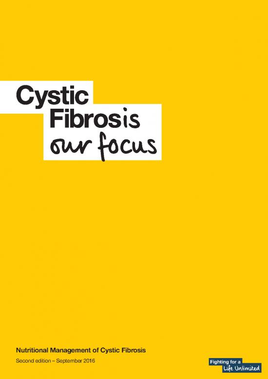 picture1_Nutrition Therapy Pdf 138827 | Nutritional Management Of Cystic Fibrosis Sep 16