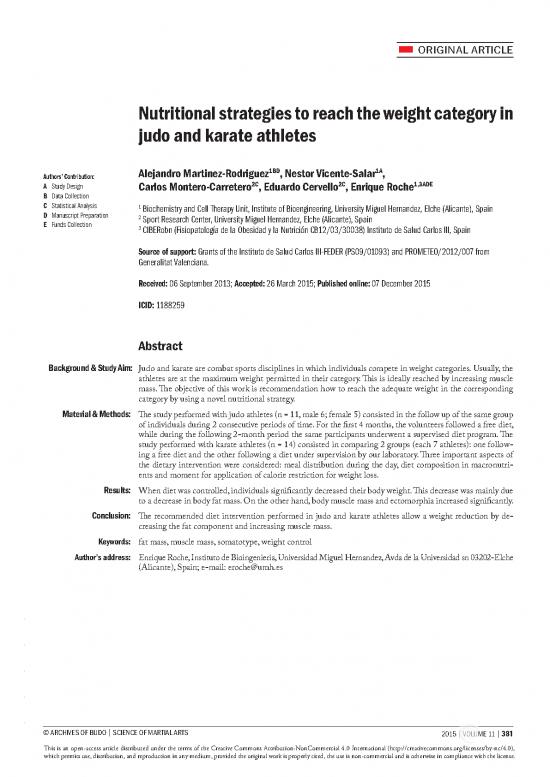 picture_Nutritional Strategies To Reach The Weight Category In Judo And Karate Athletes 2015