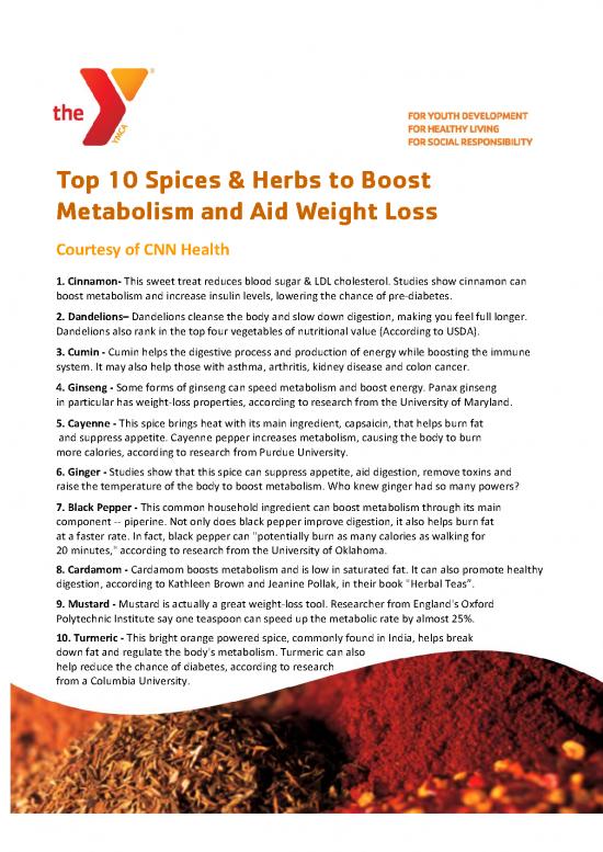 picture1_Calories Pdf 138571 | Nw Top 10 Spices For Weight Loss Dec 2011 Vol 3