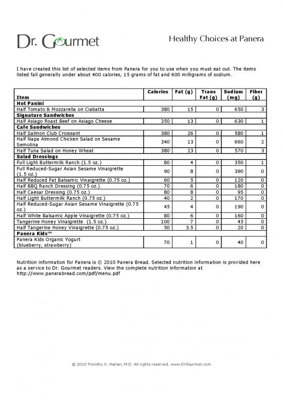 picture1_Calories Pdf 138931 | Panera