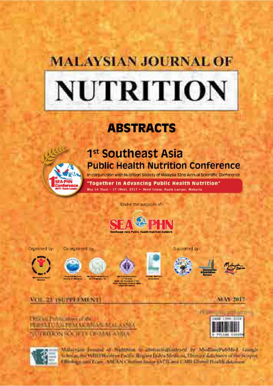 picture_Public Nutrition Pdf 139168 | Prosiding Mjn Supplement Abstracts Book 8may2017  Fatmah Mukhlidah 2017
