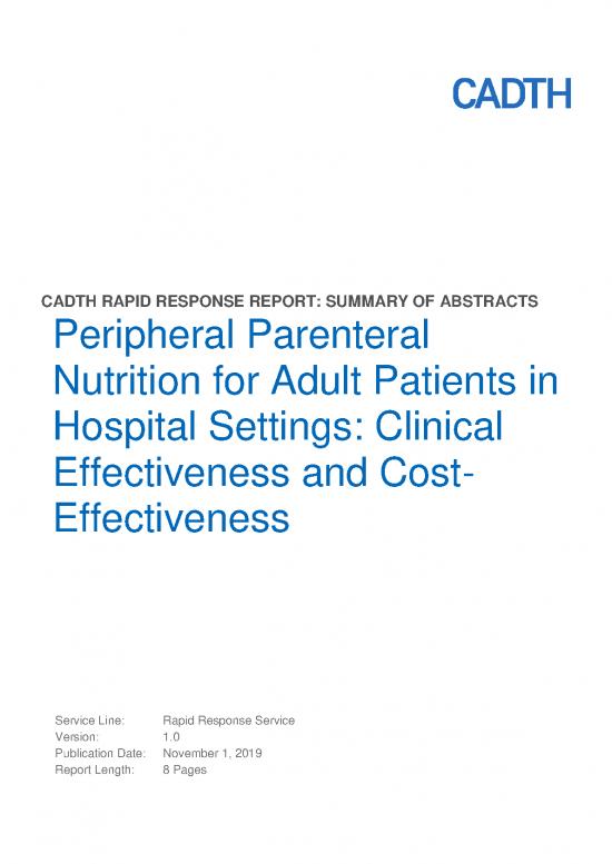 picture_Nutrition Therapy Pdf 138674 | Rb1409  Peripheral Parenteral Nutrition Final