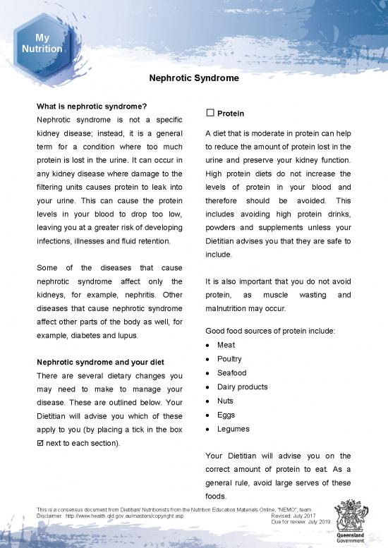 picture_Kidney Diet Pdf 139452 | Renal Nephrotic