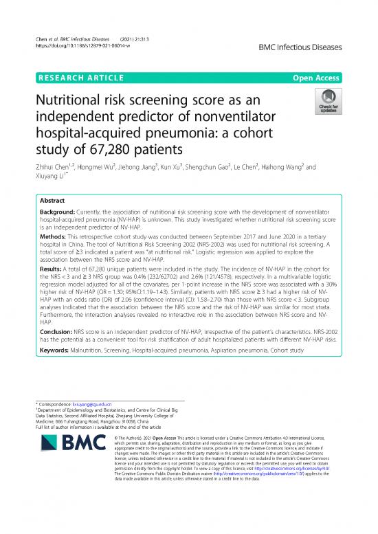 picture Nutritional Risk Screening 2002 Pdf 140000 | S12879 021 06014 W