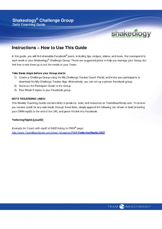 picture1_Shakeology Coach Weekly Guide