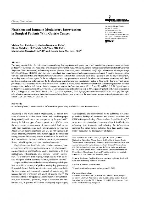 picture1_Nutrition In Surgical Patients Pdf 140200 | Vivane Imuno