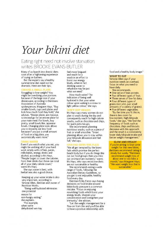 picture1_Healthy Nutrition Pdf 138354 | Your Bikini Diet
