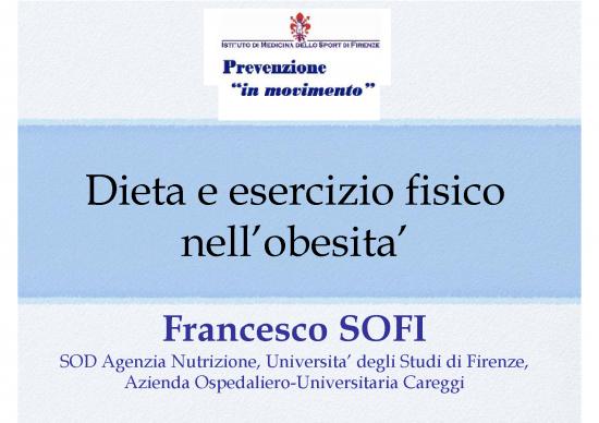 picture1_Convegno Prevenzione Movimento Dieta Esercizio Obesita Sofi 2009
