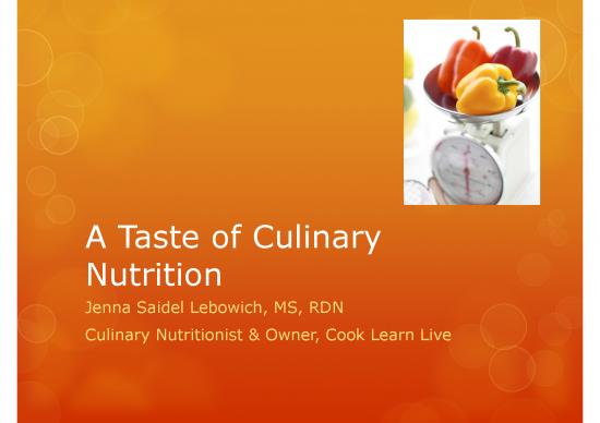 picture_Culinary Nutrition Pdf 142819 | Culinary Nutrition Presentation