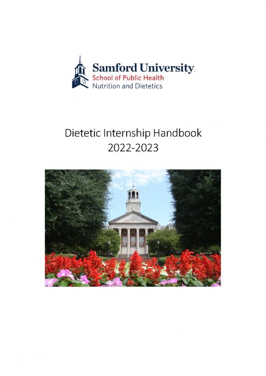 picture_Nutrition Curriculum Pdf 141963 | Dietetic Internship Handbook 2022 23