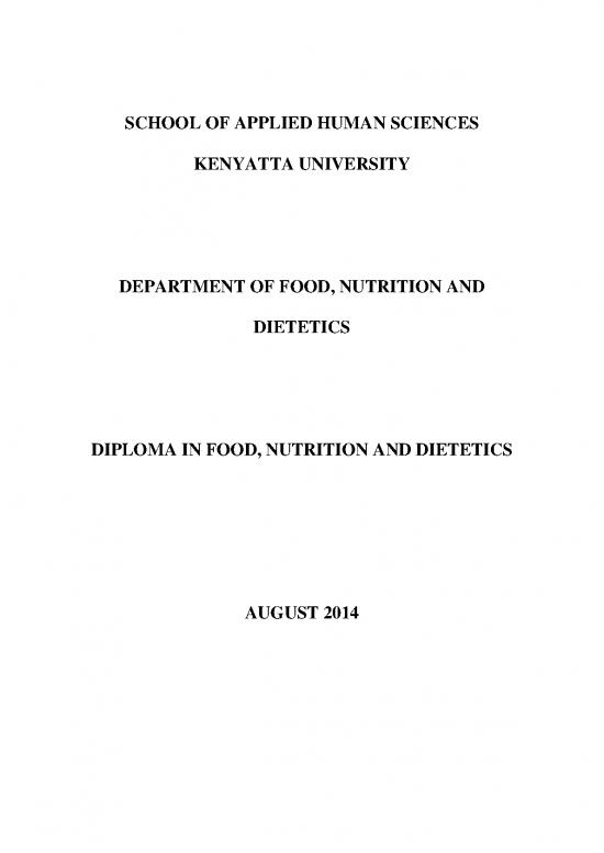 picture1_Applied Nutrition Pdf 140901 | Diploma In Food Nutrition And Dietetics