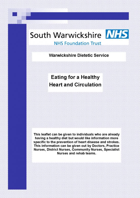 picture_Eating For A Healthy Heart And Circulation  A4