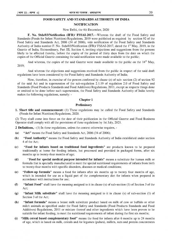 picture_Public Nutrition Pdf 142434 | Food Safety And Standards (foods For Infant Nutrition) Regulations, 2020