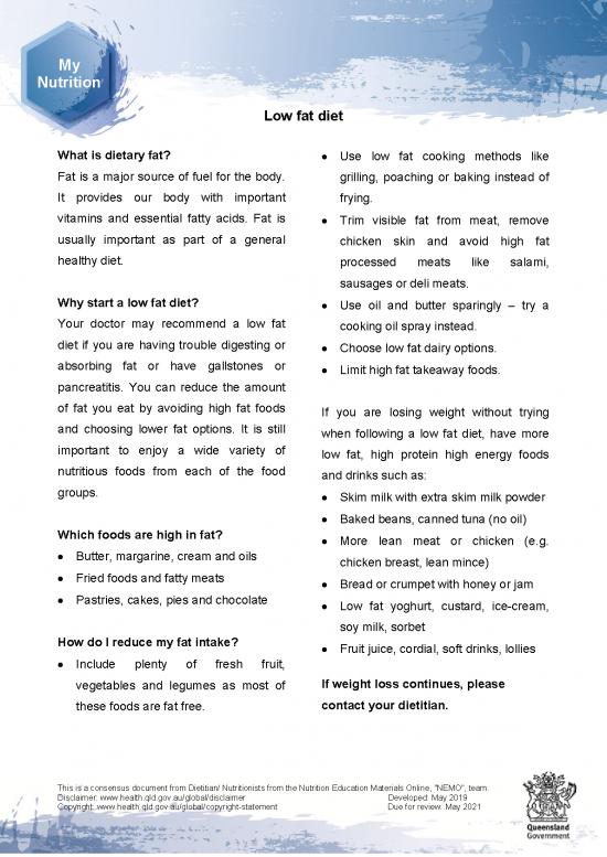 picture Healthy Nutrition Pdf 140593 | Gastro Lowfat