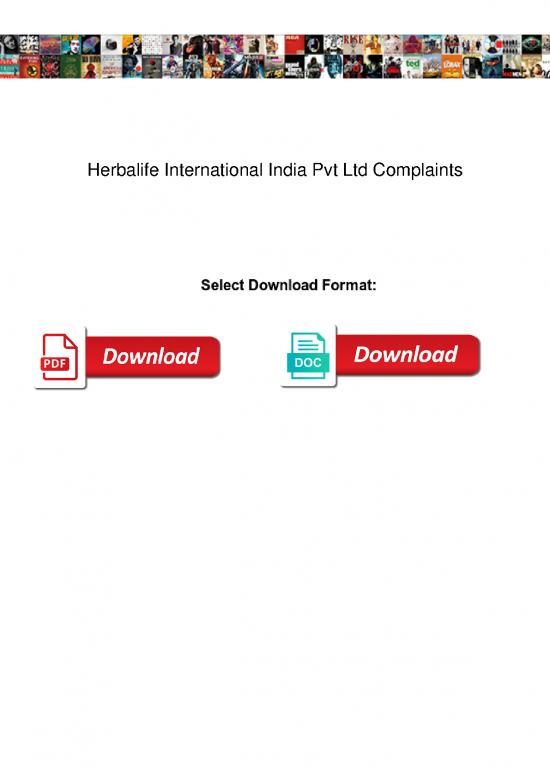 picture1_Herbalife International India Pvt Ltd Complaints