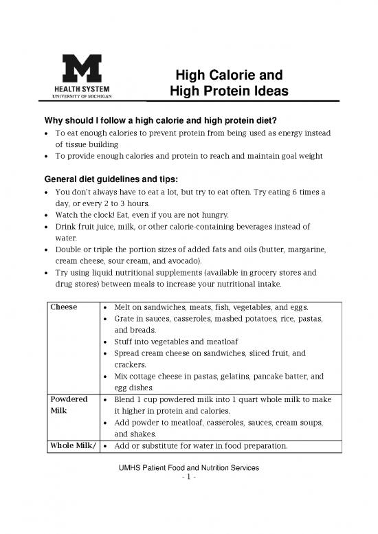 picture1_Protein Diet Pdf 141066 | Highcaloriehighproteinideas