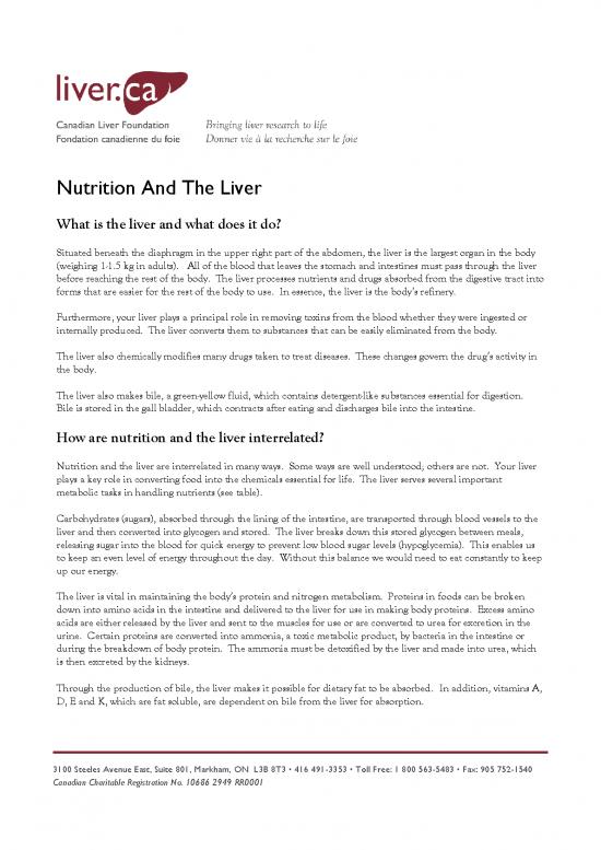 picture1_Nutrition Therapy Pdf 140956 | Nutrition And The Liver