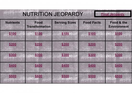 picture_Nutrition Support Pdf 141708 | Nutrition Jeopardy