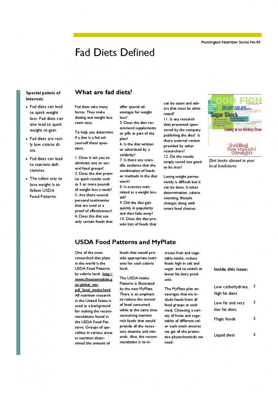 picture_Quick Weight Loss Diet Plan Pdf 141626 | Pns Fad Diets