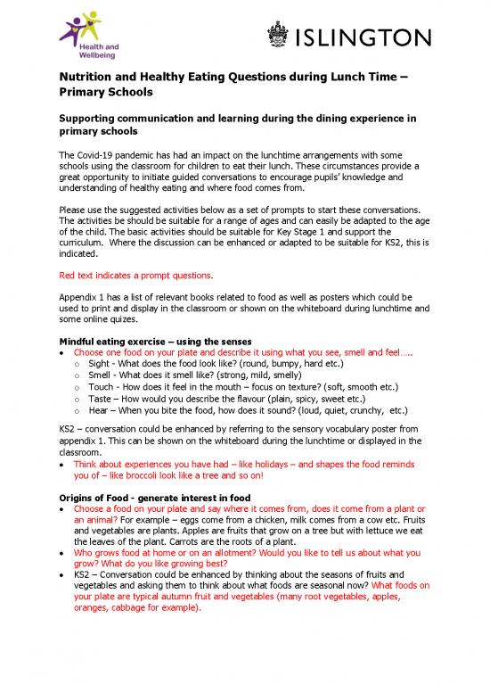 picture1_Nutrition Communication Pdf 140763 | Prompts For Conversation Classroom Lunches