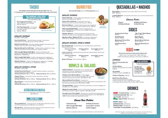 picture_Rubios Printed Menu