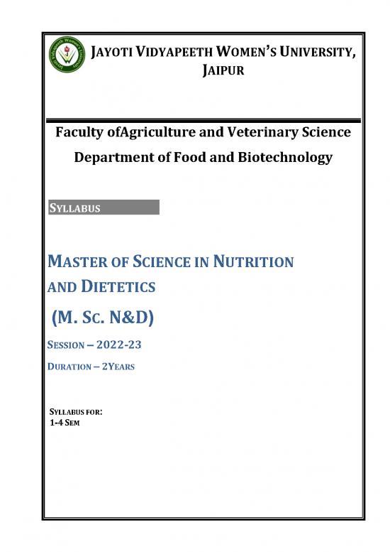 picture1_The Science Of Nutrition Pdf Free 140833 | S N D Syllabus 2022 23