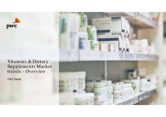 picture Dietary Supplements Market Pdf 141792 | Vitamins Dietary Supplements Market Overview