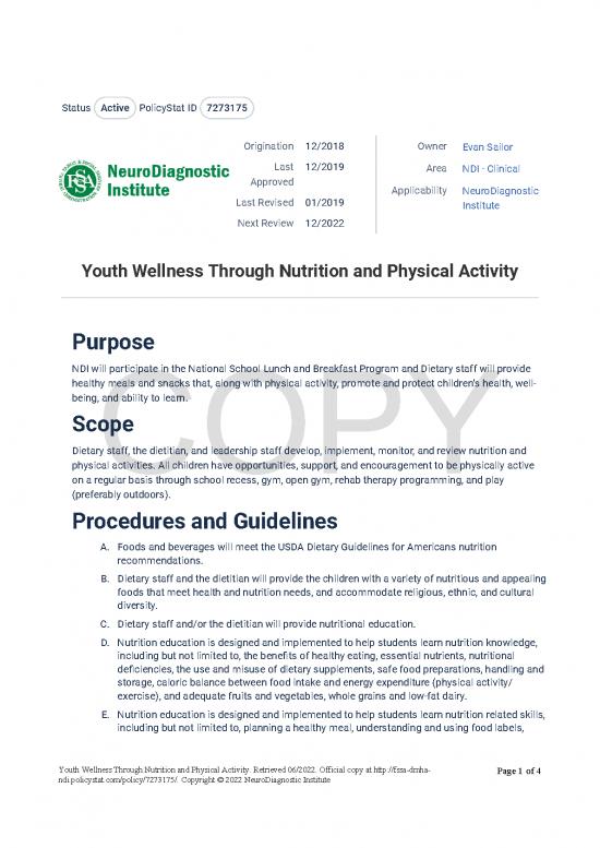 picture1_Healthy Nutrition Pdf 140714 | Youth Wellness Nutrition Phys Activity