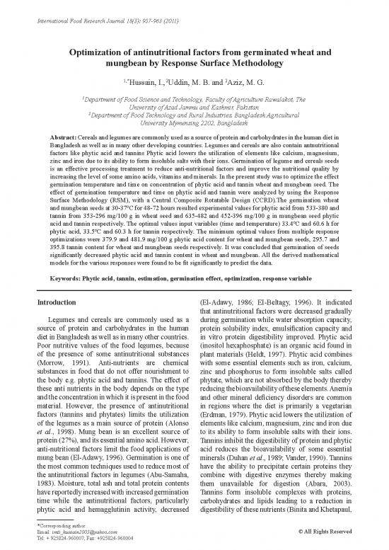 picture Anti Nutritional Factors Pdf 143572 | (14)ifrj 2010 187