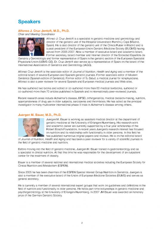 picture_Nutrition Therapy Pdf 144917 | 2009 Sarcopenia Proceedings Book Speaker Delegates 2009 Hot Topics