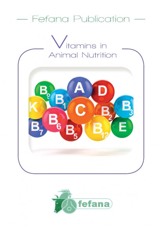 picture Vitamins In Animal Nutrition Pdf 144687 | 2015 04 15 Booklet Vitamins