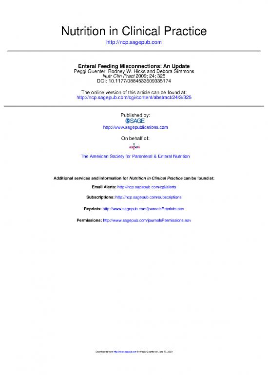 picture_Nutrition In Clinical Practice Pdf 143254 | Aspen Ncp En Misconnections 6 09