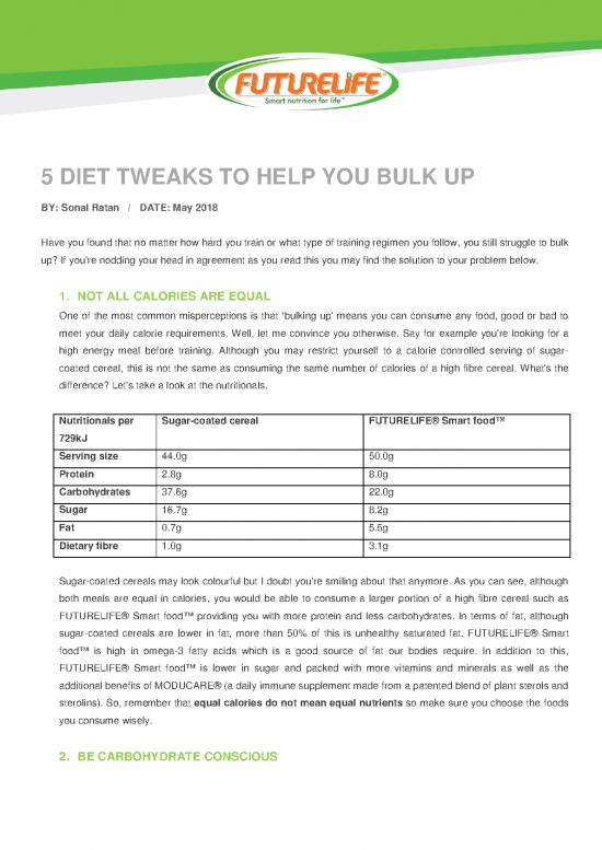 picture_Calories In Food Pdf 144263 | Aug 5 Diet Tweaks To Help You Bulk Uzp159741