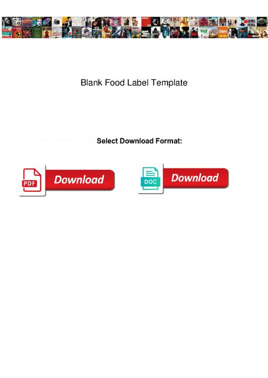 picture_Nutrition Therapy Pdf 144807 | Blank Food Label Template