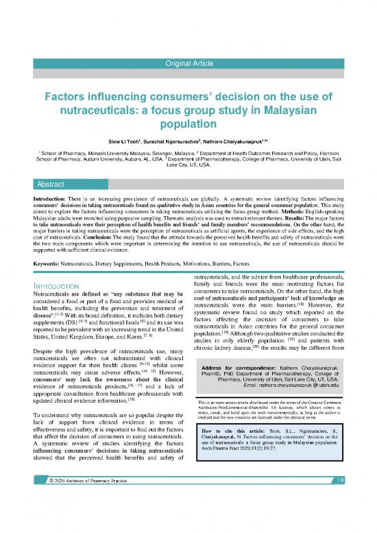 picture_Pharmacy Pdf 144691 | Factors Influencing Consumers Decision On The Use Of Nutraceuticals A Focus Group Study In Malaysi