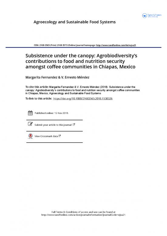 picture1_Nutrition Therapy Pdf 144315 | Fernandez And Mendez Subsistence Under The Canopy Mexico 18