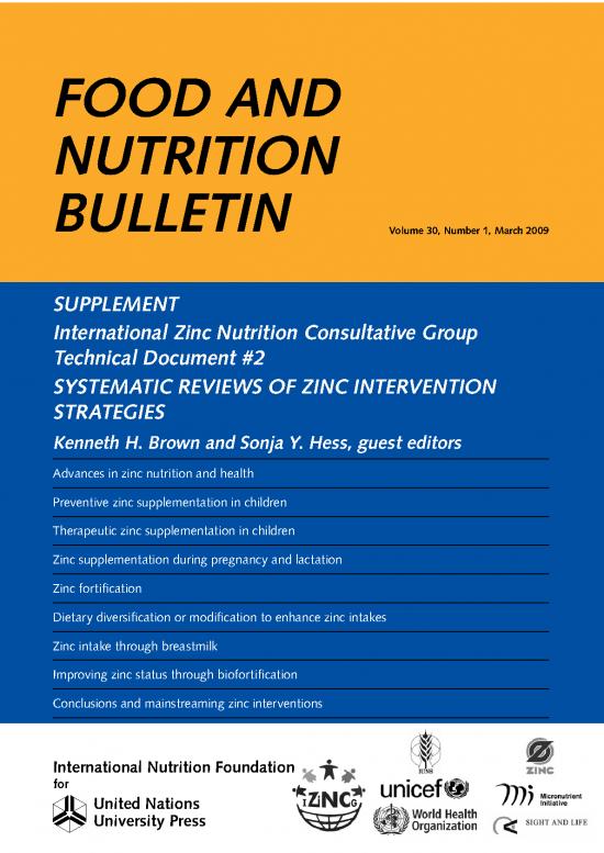 picture1_Dietary Modification Pdf 143181 | Fnb V30n1 Supplement Izinc