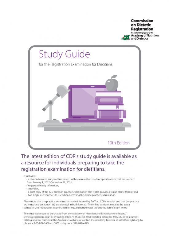 picture_Nutrition Study Guide Pdf 144682 | Fnce Rd Study Guide Handout