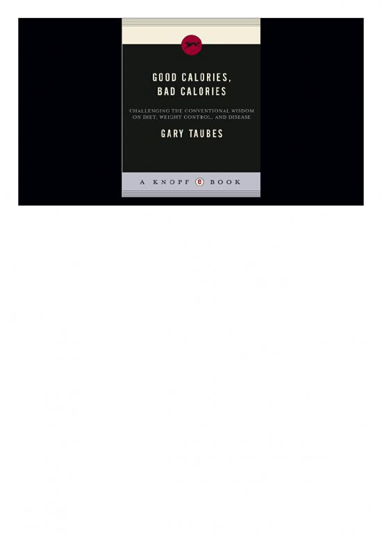 picture_Good Calories Bad Calories Gary Taubes