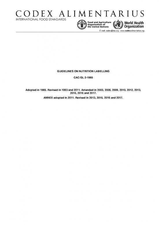 picture Food Label Template Pdf 143491 | Guidelines Nutrition Labelling 16 08 2018