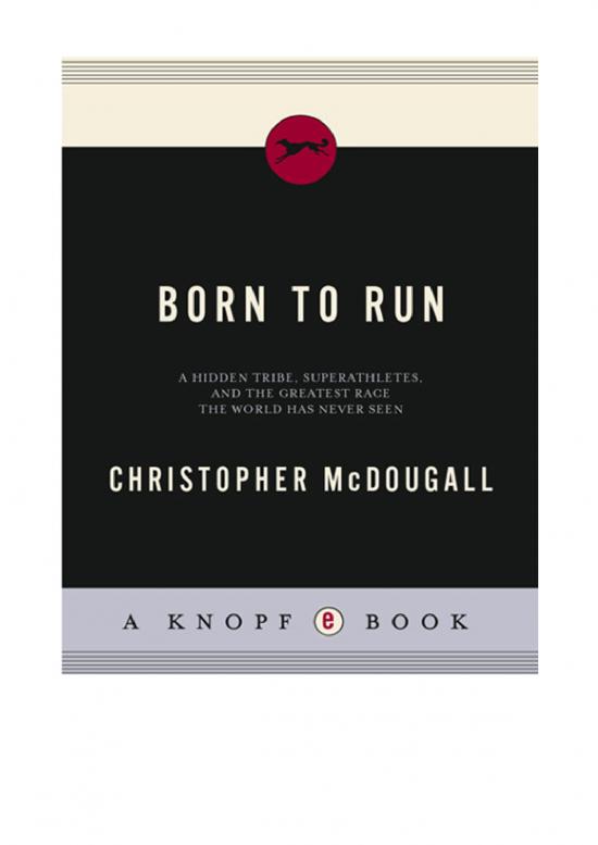 picture_Mcdougall, Christopher   Born To Run