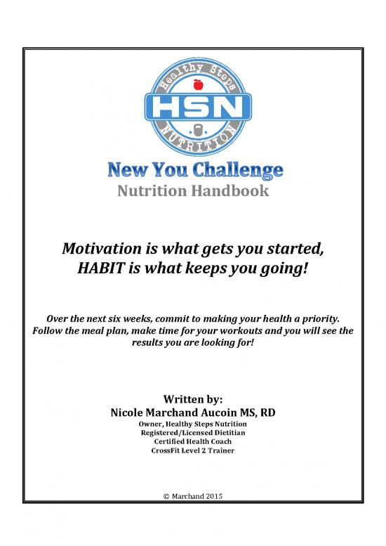 picture_Nutrition Handbook Pdf 145305 | New You Handbook Handbook