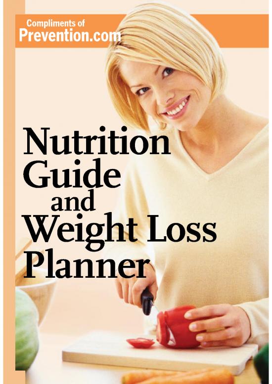 picture Nutrition Guide For Weight Loss Pdf 144052 | Nutrition Guide Weightloss Planner