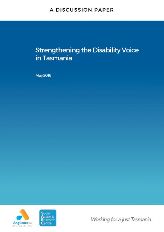 picture_Strengthening The Disability Voice In Tasmania