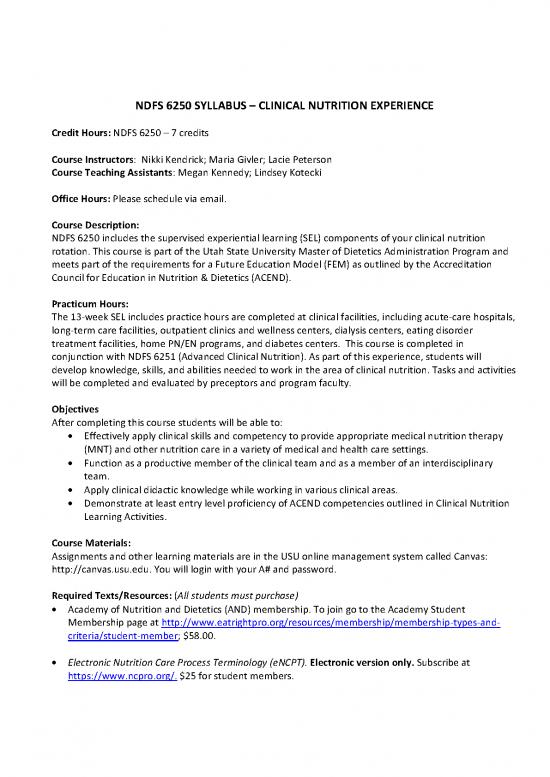 picture_Nutrition Therapy Pdf 145535 | Syllabus Lags Clinical Nutrition Experience