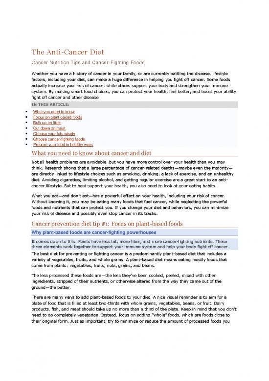 picture_Healthy Nutrition Pdf 145076 | The Anti Cancer Diet